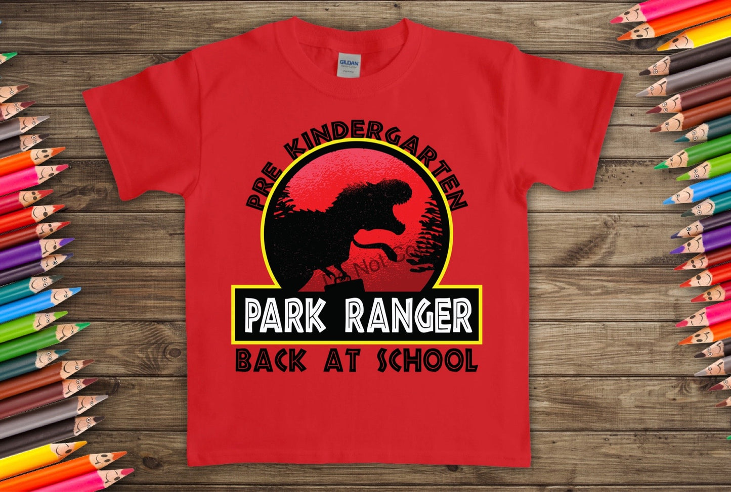 Pre Kindergarten grade park ranger -DTF