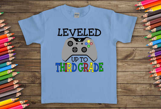Leveled up to third grade- DTF