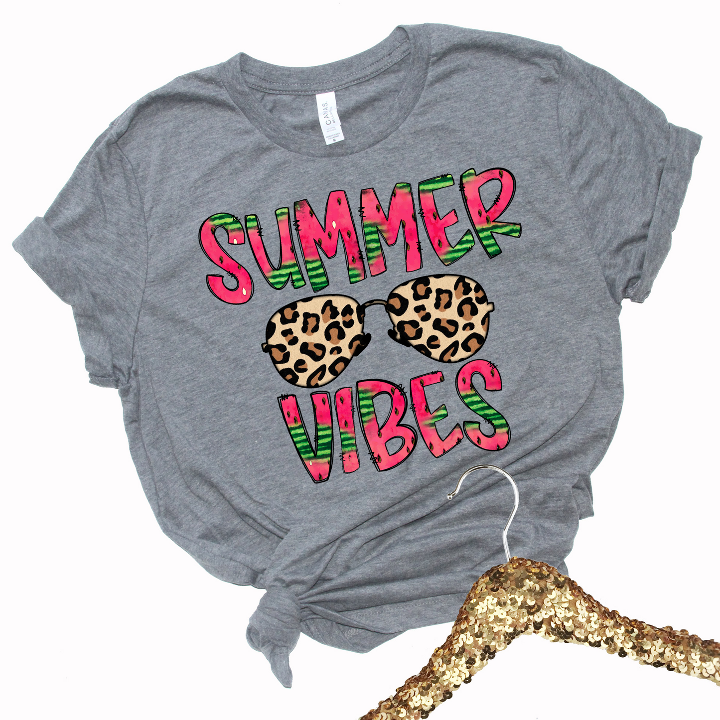 Summer Vibes leopard sunglasses - DTF