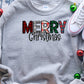 Merry Christmas plaid -DTF