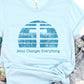 Jesus changes everything  blue-DTF