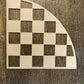 Checker Flag Sleeve Stencil
