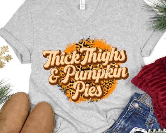 Thick thighs &pumpkin pies-DTF