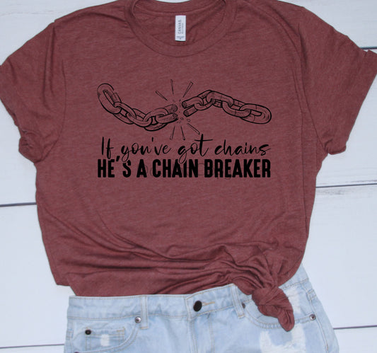If you’ve got chains he’s a chain breaker-DTF