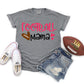 Football mama hearts-DTF
