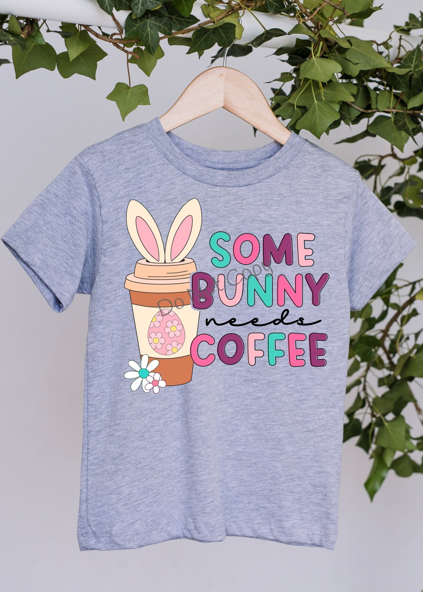 Some bunny needs coffee-DTF