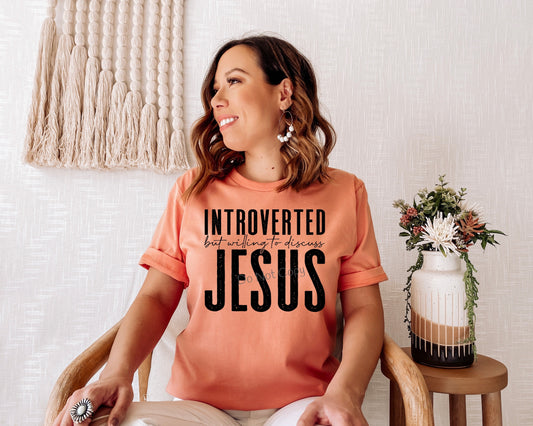 Introverted but willing to talk about Jesus- DTF