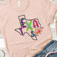 Texas wild letters-DTF