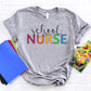 Colorful school titles custom-DTF