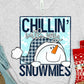 Chillin with my snowmies - DTF