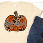 Dog mom italics leopard pumpkin-DTF