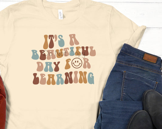 It’s a beautiful day for learning-DTF