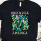 Rock n roll America skeleton-DTF