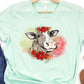 Christmas cow-DTF