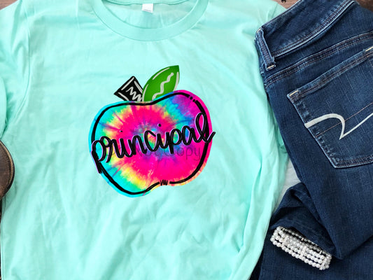 Principal tie dye- DTF