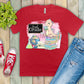2nd grade pink dinosaur-DTF