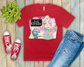 2nd grade pink dinosaur-DTF