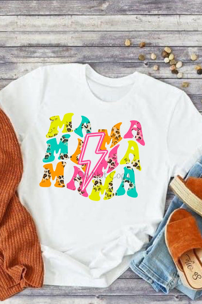 Mama leopard bolt-DTF