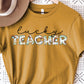 Lucky teacher letters St Patrick-DTF