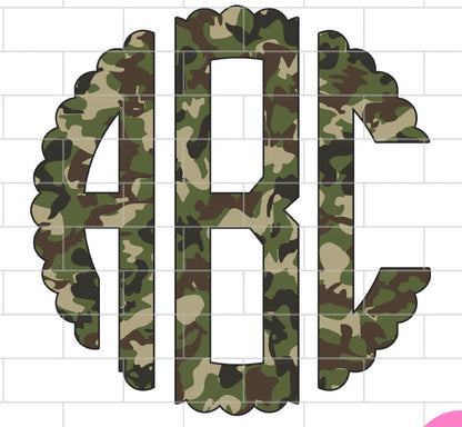 Monogram-VARIETY OF STYLES custom DTF