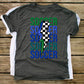 Soccer checkered bolt-DTF