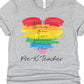 Kindness equality peace Pre-K teacher-DTF