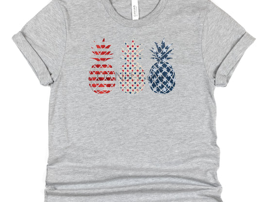 Pineapples patriotic-DTF