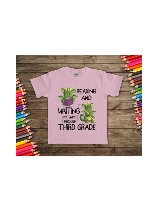 Reading and writing my way through third grade-DTF