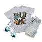 Wild one dinosaur color-DTF