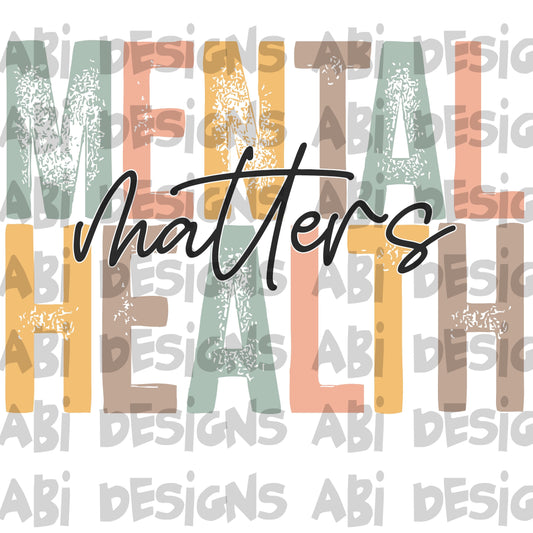 Mental health matters-DTF