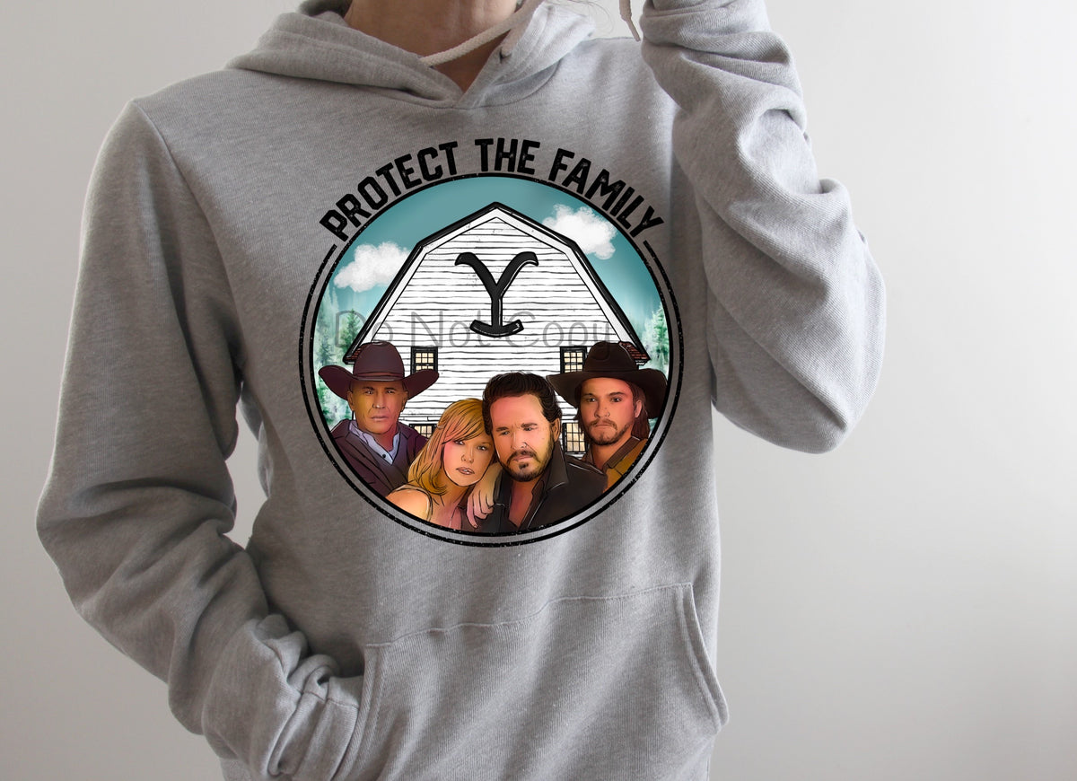 Protect the family Y characters-DTF