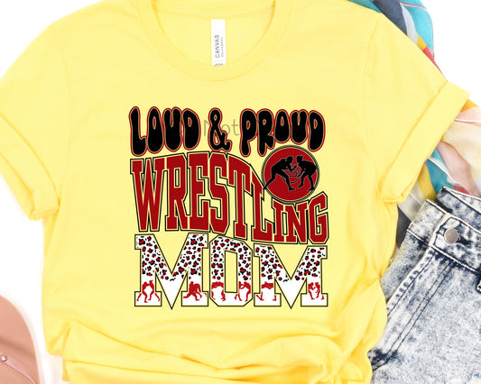 Loud & proud wrestling mom girls-DTF