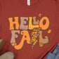 Hello fall lightning bolt-DTF