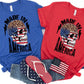 Made in America skull -DTF
