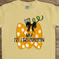 My 1st Halloween polka dot pumpkin-DTF