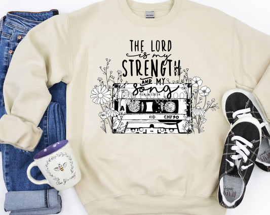 The Lord is my strength-DTF