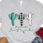 Feliz Navidad cactus lights-DTF