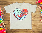 Kids Valentine Designs with Names-DTF