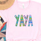 Yaya floral and stripe-DTF