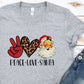 Peace love Santa-DTF