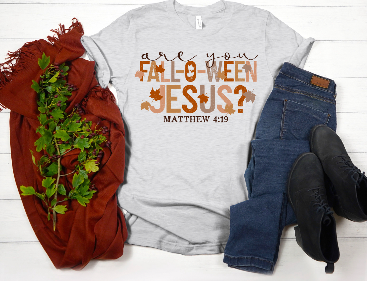 Are you fall o ween Jesus  -DTF