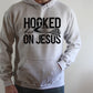 Hooked on Jesus Blk-DTF