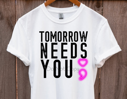 Tomorrow needs you-DTF