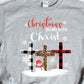 Christmas begins with Christ 3 crosses-DTF
