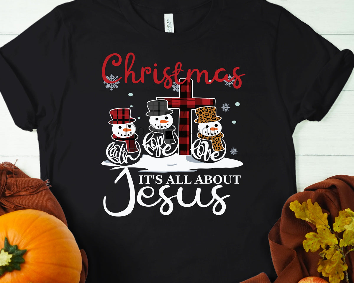 Christmas it’s all about Jesus-DTF