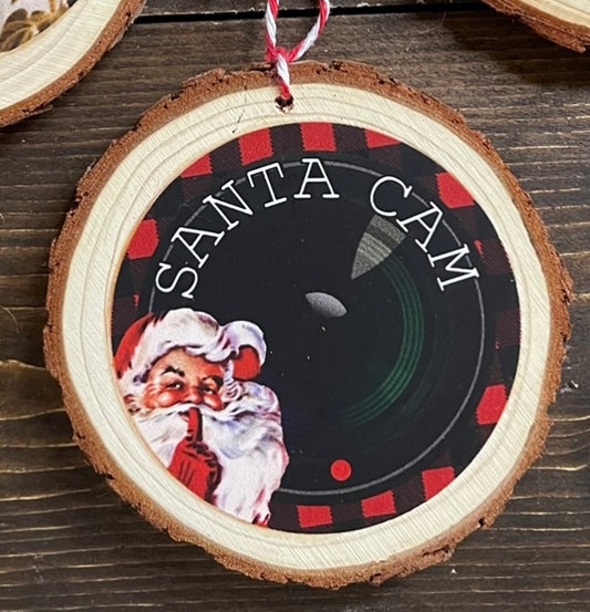 Custom ornament (Santa’s Favorite Teacher, Teacher Claus, Santa Cam)-DTF only