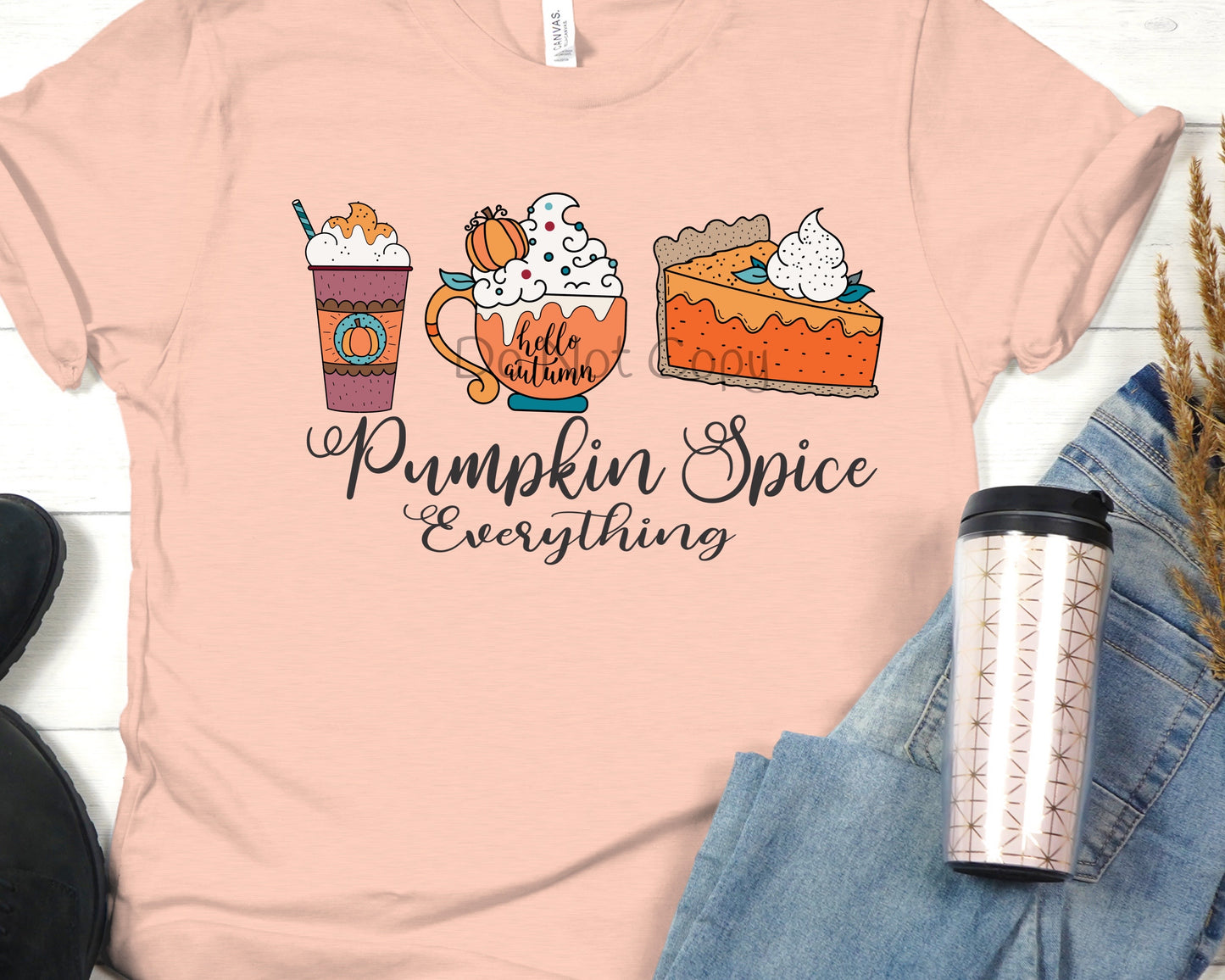 Pumpkin spice everything-DTF