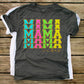 Mama vibes bright chenille letters-DTF