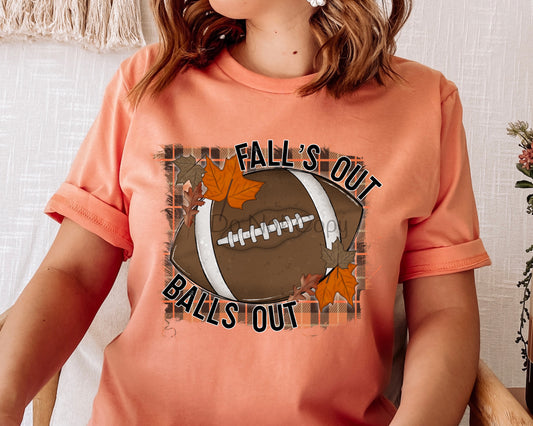 Fall’s out balls out color-DTF
