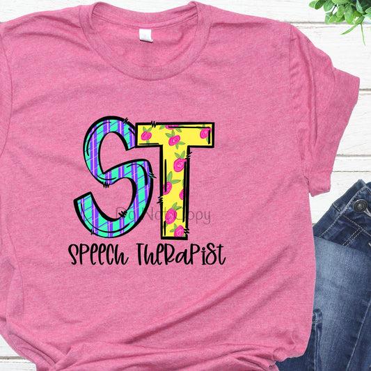 ST speech therapist-DTF